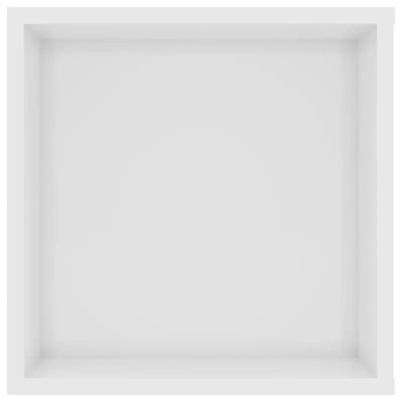 Hoogglans wit Tv-meubel met bewerkt hout en verstelbare opbergruimte - Tv-meubels