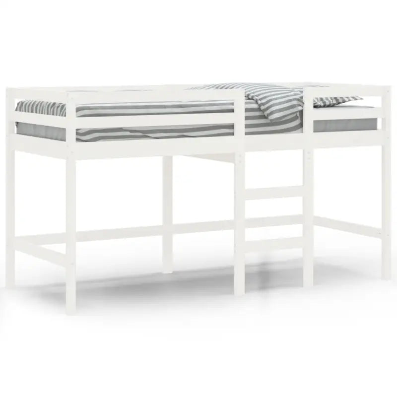 Hoogslaper voor kinderen van massief grenenhout met ruimtebesparing - Bedden & bedframes