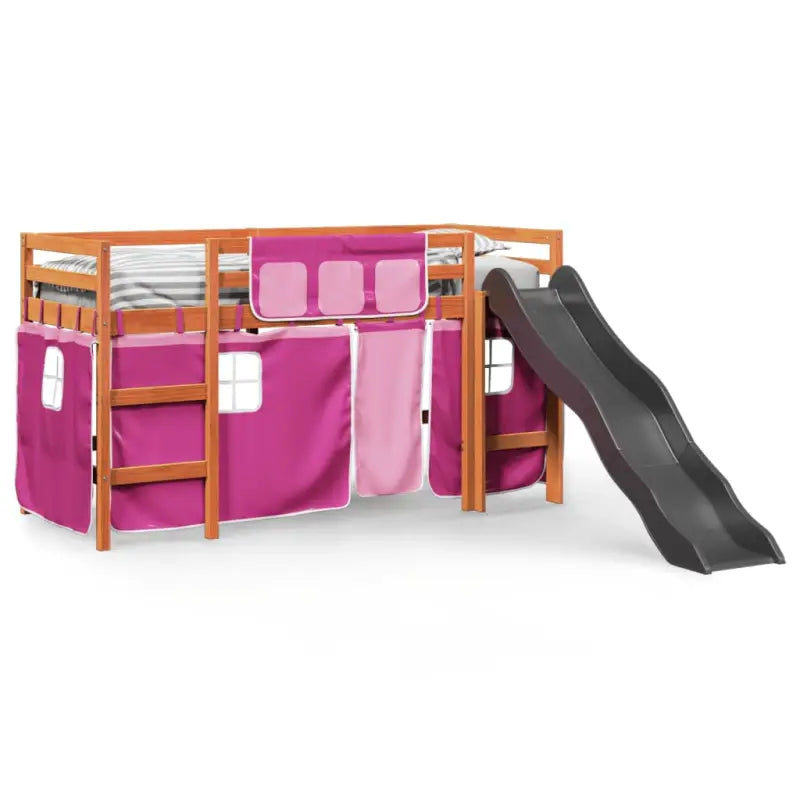 Hoogslaper voor Kinderen van Massief Grenenhout voor Ruimtebesparing - Bedden & bedframes
