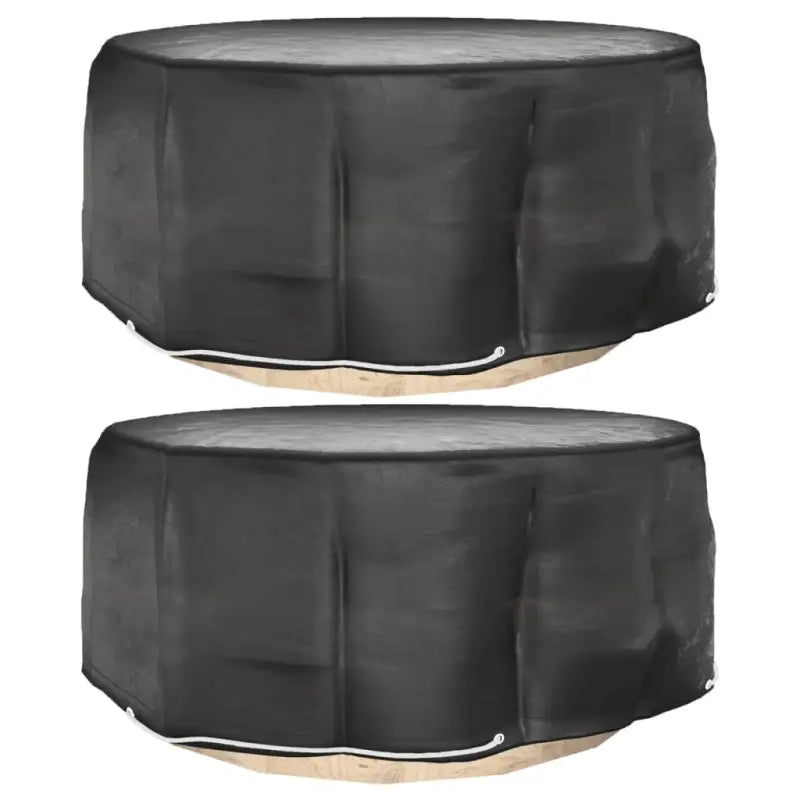 Hoogwaardige tuinmeubelhoes voor bescherming het hele jaar - Ø 260 x 90 cm / 2 - Tuinmeubelhoezen