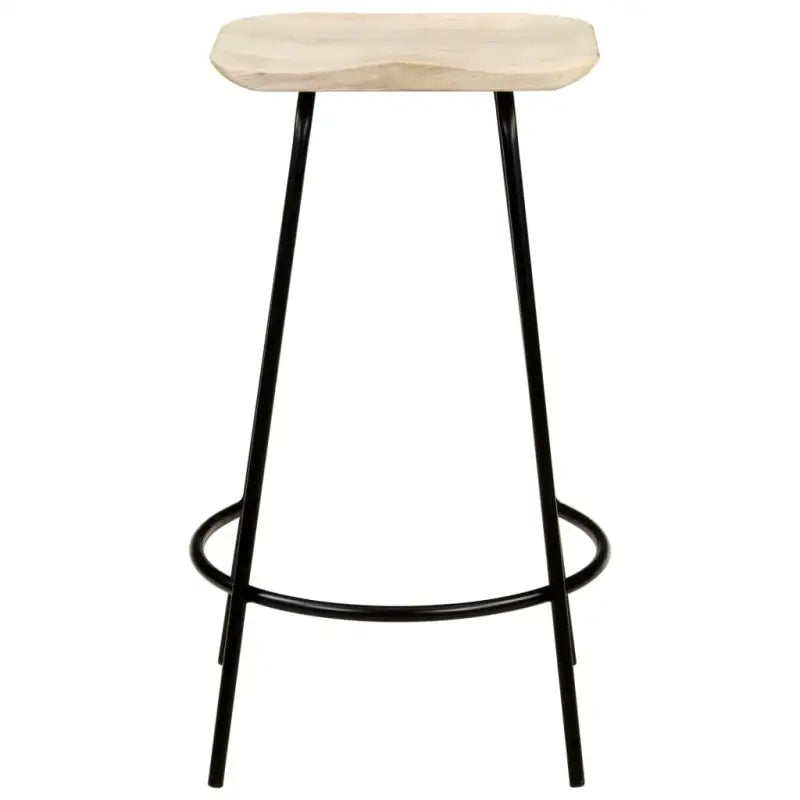 Houten barkrukken van massief mangohout voor gezellige momenten - Barkrukken