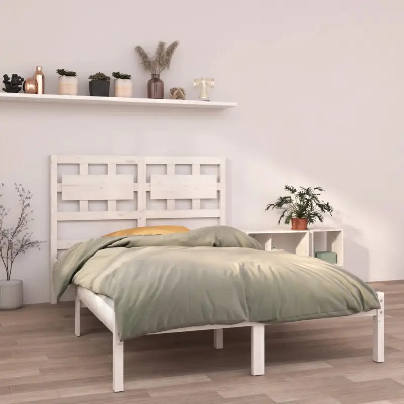 Houten bedframe met tijdloos ontwerp van massief grenenhout - Bedden & bedframes
