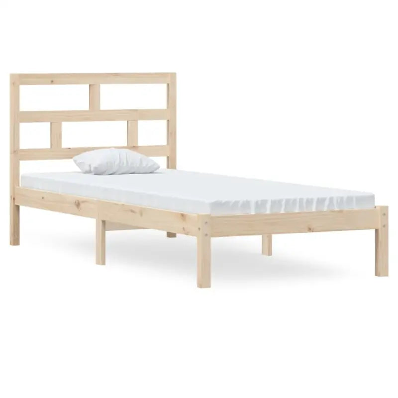 Houten Bedframe van Massief Grenenhout met Levering Bevat - Bedden & bedframes