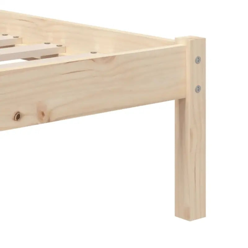Houten Bedframe van Massief Grenenhout met Levering Bevat - Bedden & bedframes