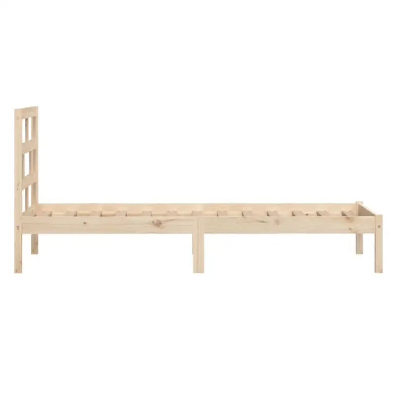 Houten Bedframe van Massief Grenenhout met Levering Bevat - Bedden & bedframes
