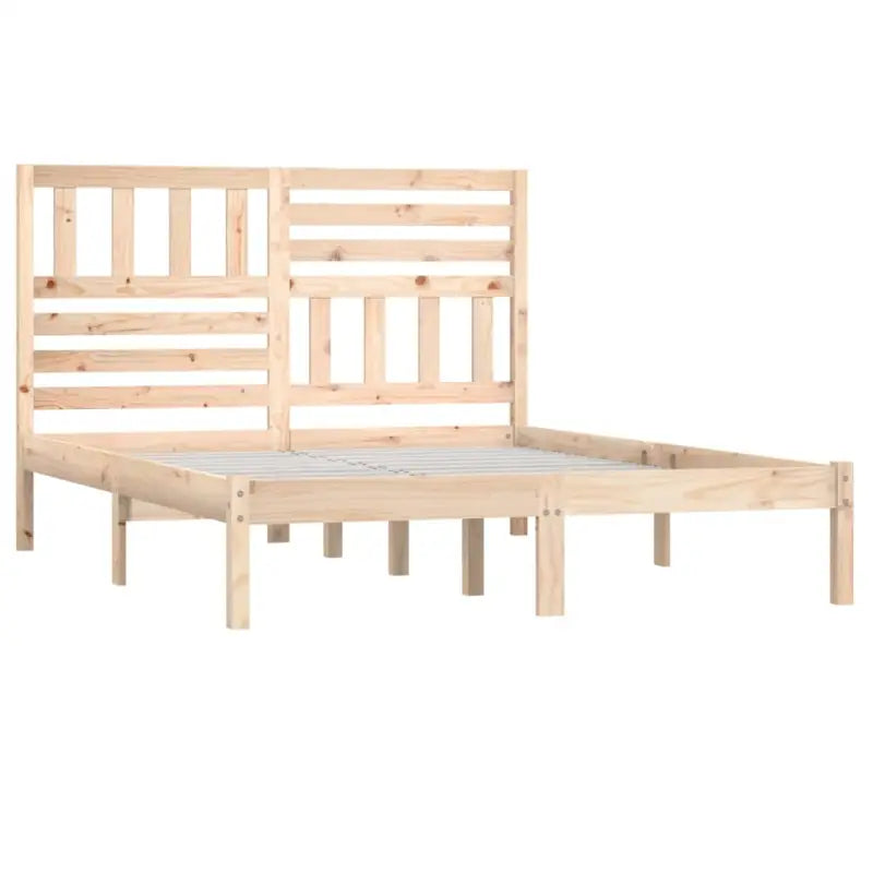 Houten bedframe van massief grenenhout voor een comfortabele nachtrust - Bedden & bedframes
