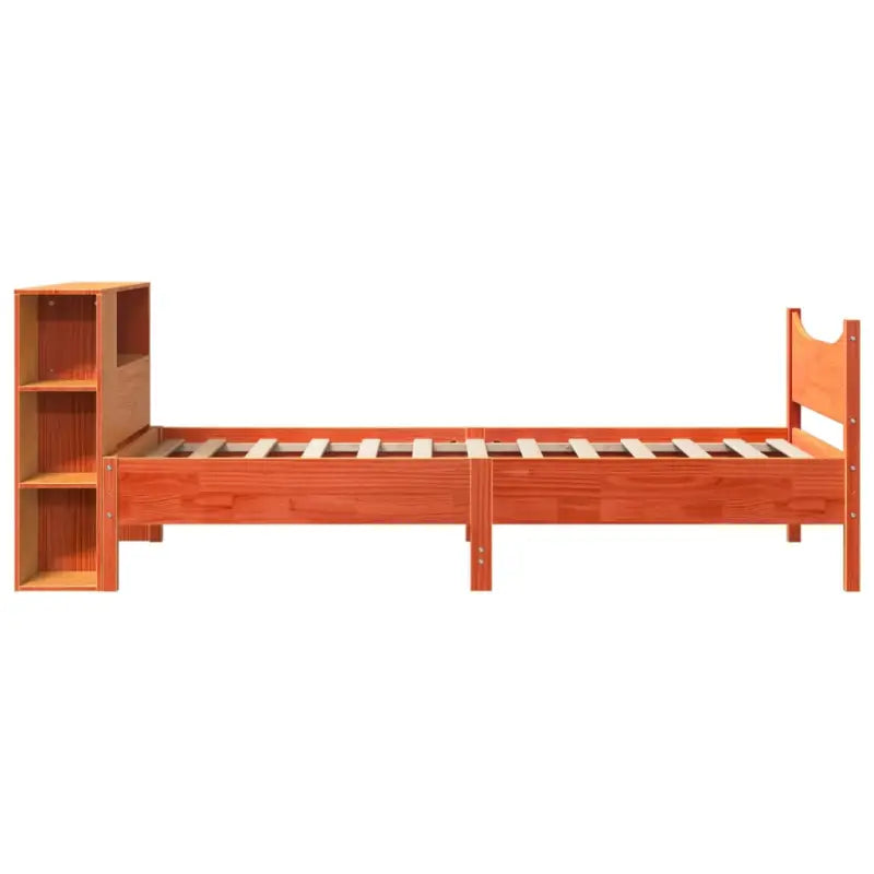 Houten bedframe van massief grenenhout voor een moderne slaapkamer - Bedden & bedframes