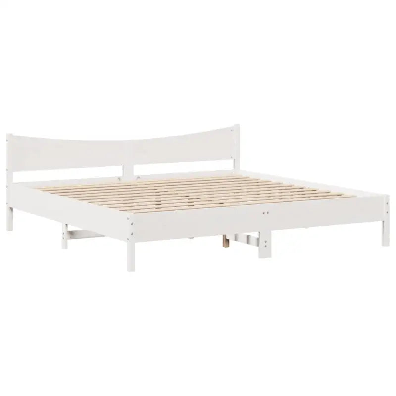 Houten bedframe van massief grenenhout voor een moderne slaapkamer - Bedden & bedframes