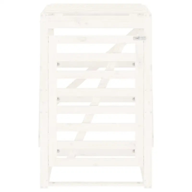 Houten berging voor afvalcontainer van massief grenenhout - Containerbergingen