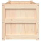 Houten bloempotten en plantenbakken van massief grenenhout - Bloempotten & plantenbakken