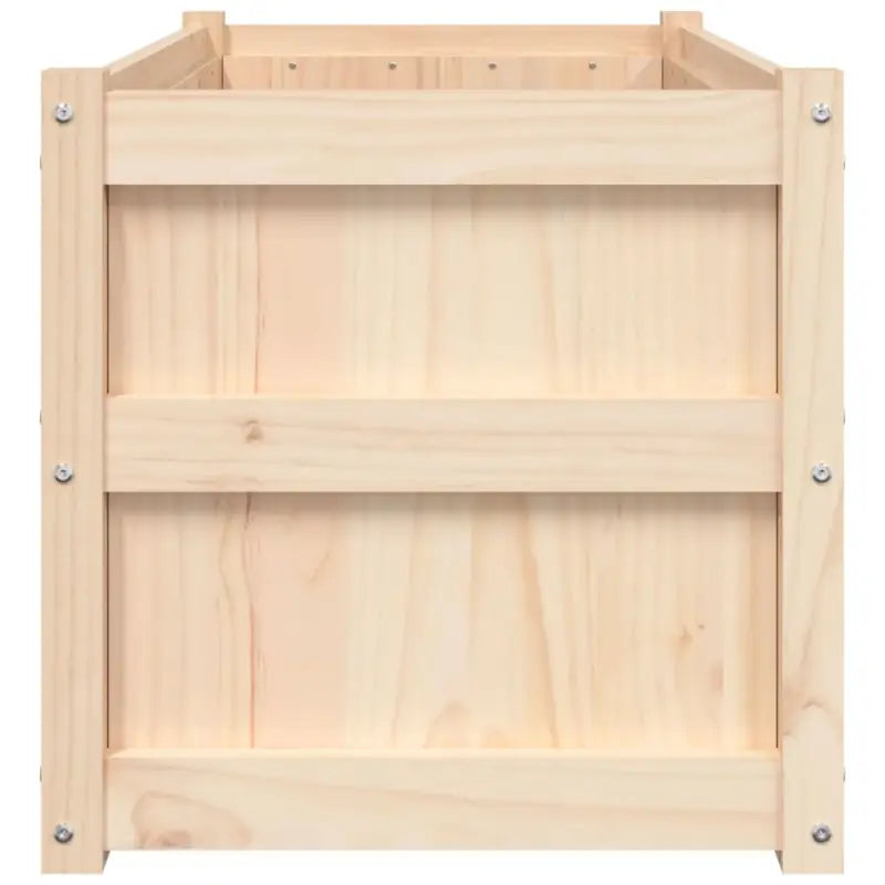 Houten bloempotten en plantenbakken van massief grenenhout - Bloempotten & plantenbakken