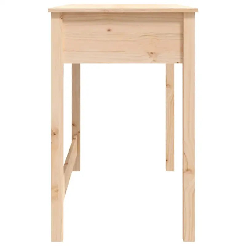 Houten bureau van massief grenenhout voor een elegante studeer- of werkruimte - Bureaus