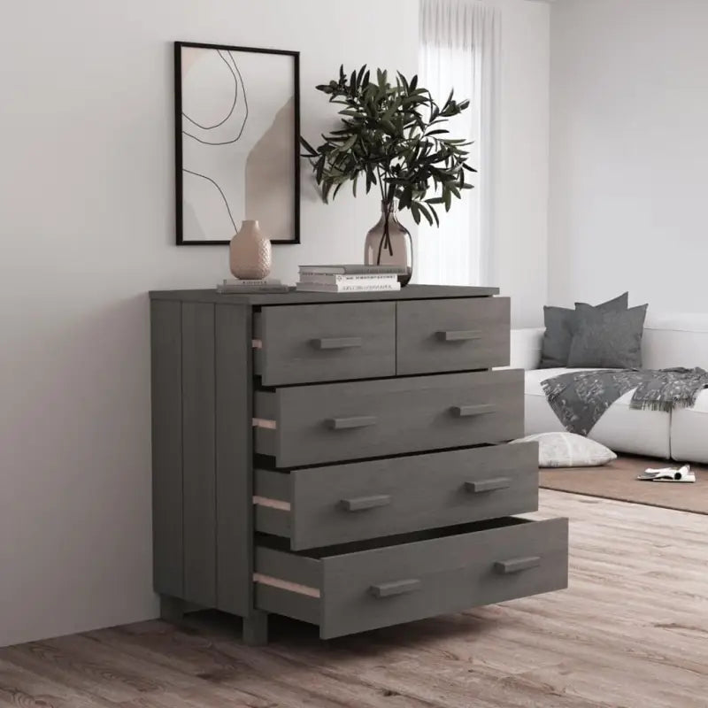 Houten Dressoir in massief grenenhout voor praktische en decoratieve opbergruimte - Dressoirs & buffetkasten