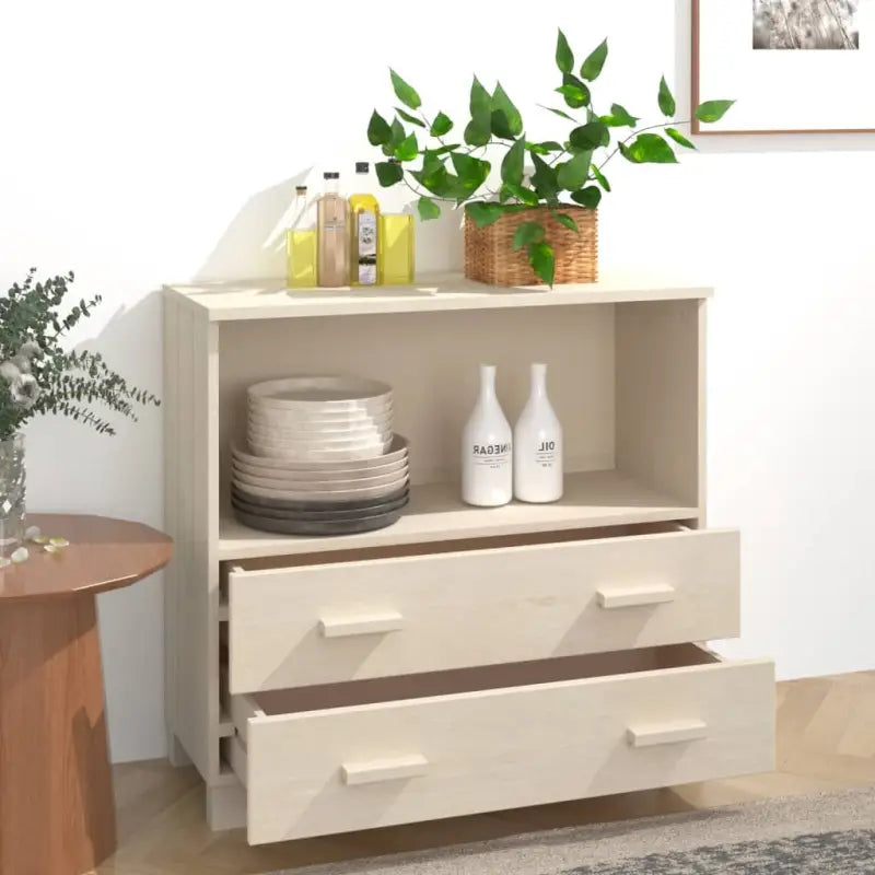 Houten Dressoir van massief Grenenhout voor een stijlvolle inrichting - Dressoirs & buffetkasten