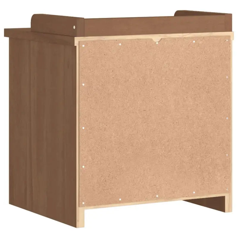 Houten gangbank van massief grenenhout met rustieke charme - Opberg- & halbankjes