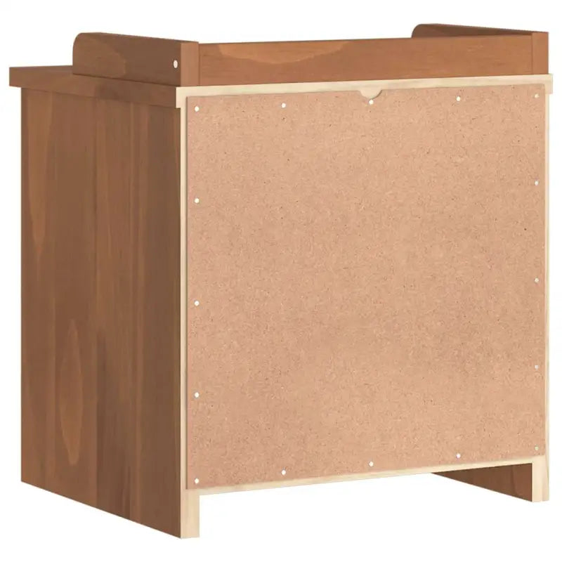 Houten gangbank van massief grenenhout met rustieke charme - Opberg- & halbankjes