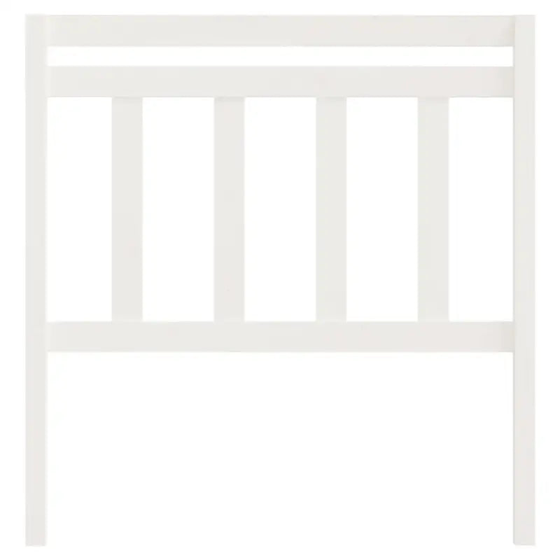 Houten hoofdeinde van massief grenenhout met trendy design - Hoofdborden en voetborden