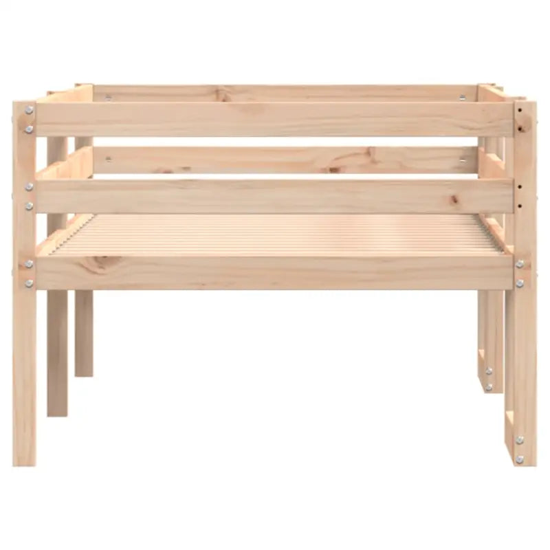 Houten kinderbedframe van massief grenenhout met elegant design - Bedden & bedframes