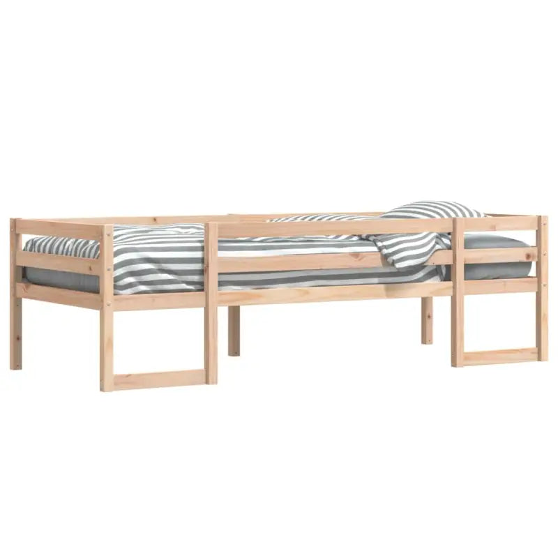 Houten kinderbedframe van massief grenenhout met elegant design - Bedden & bedframes