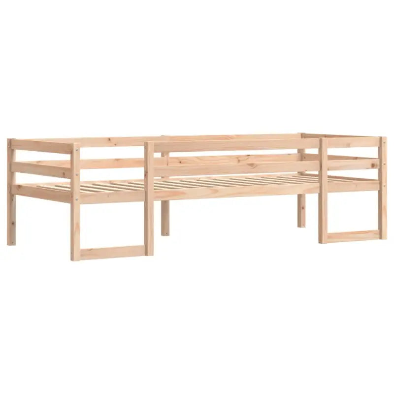 Houten kinderbedframe van massief grenenhout met elegant design - Bedden & bedframes