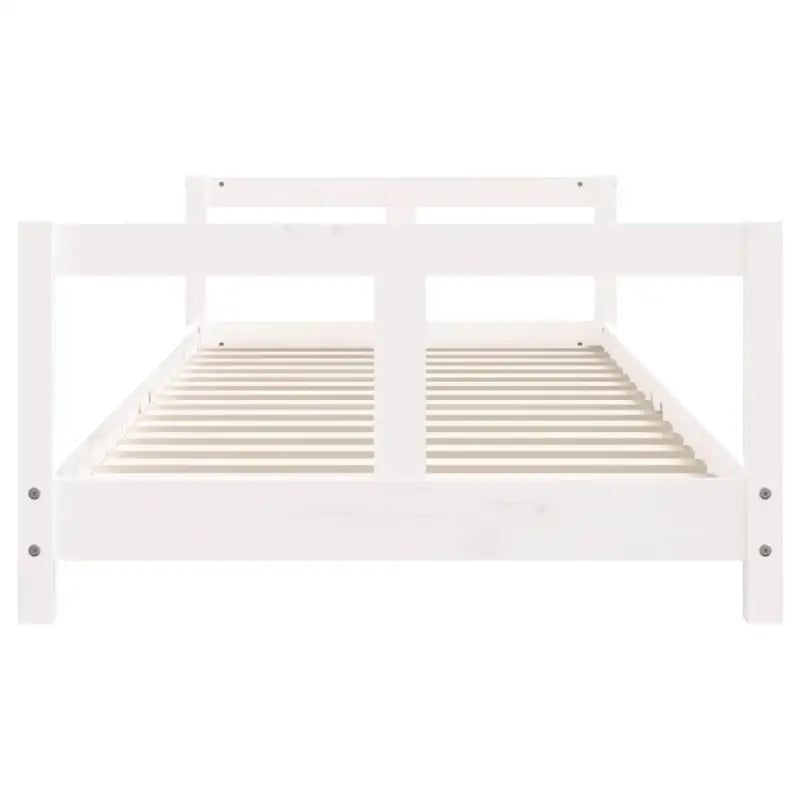 Houten kinderbedframe van massief grenenhout met tijdloos design - Peuter- & kinderbedden