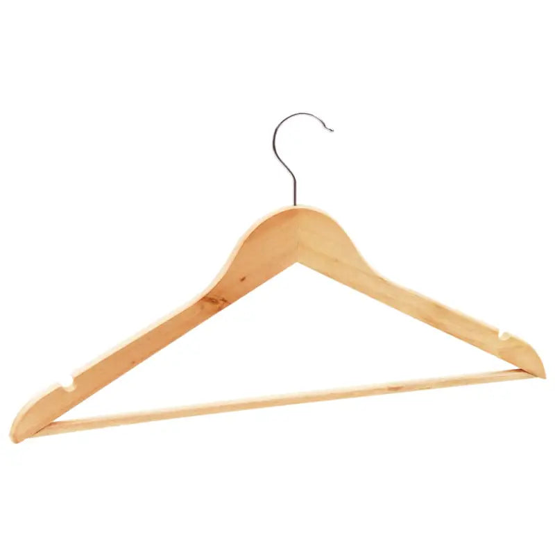 Houten kleerhangers met draaibare haak voor flexibel opbergen - Bruin / 50 - Kleerhangers