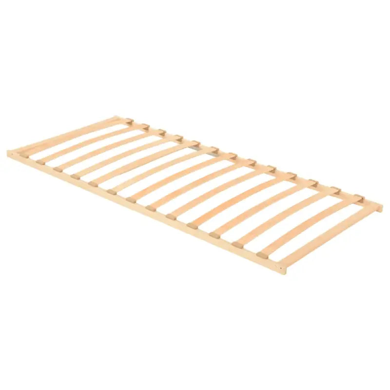 Houten lattenbodem met sbs-rubberen doppen voor duurzame slaapcomfort - 90 x 200 cm / Vast - Bedden & bedframes