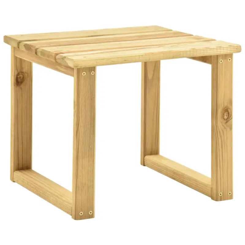 Houten loungebed voor tuin of terras met rustieke charme - Ligstoelen