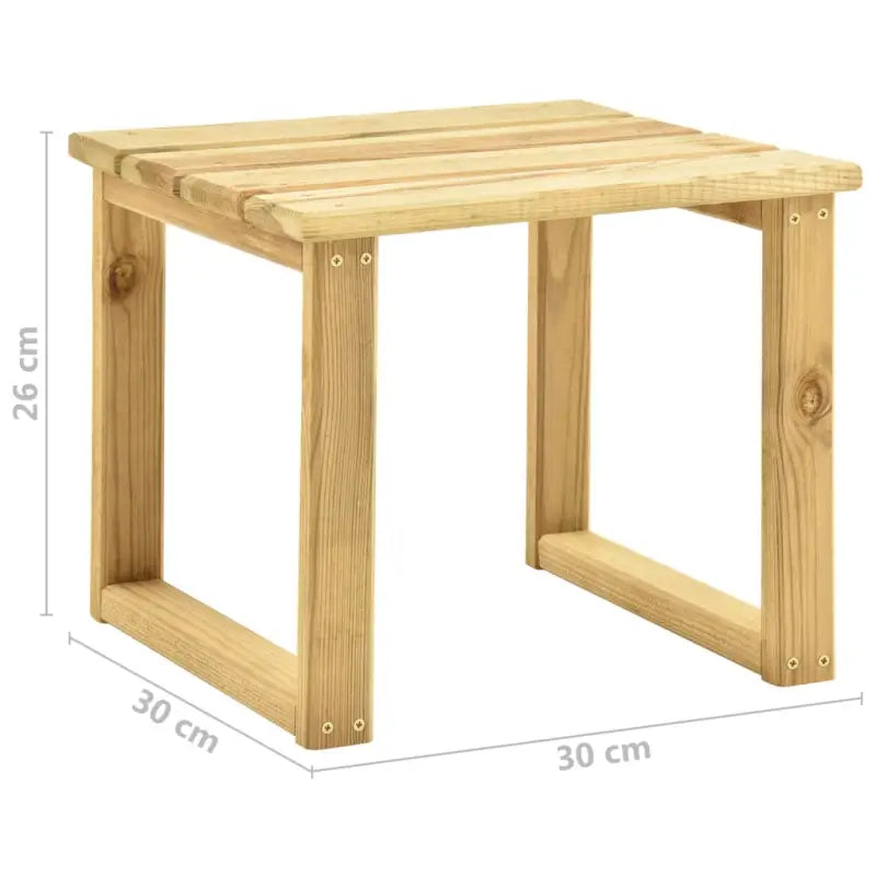 Houten loungebed voor tuin of terras met rustieke charme - Ligstoelen