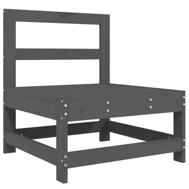 Houten loungeset van massief grenenhout voor in de tuin - Tuinsets