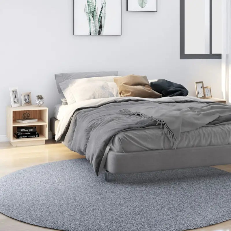 Houten nachtkastje van massief grenenhout met moderne charme - Bruin / 2 - Nachtkastjes