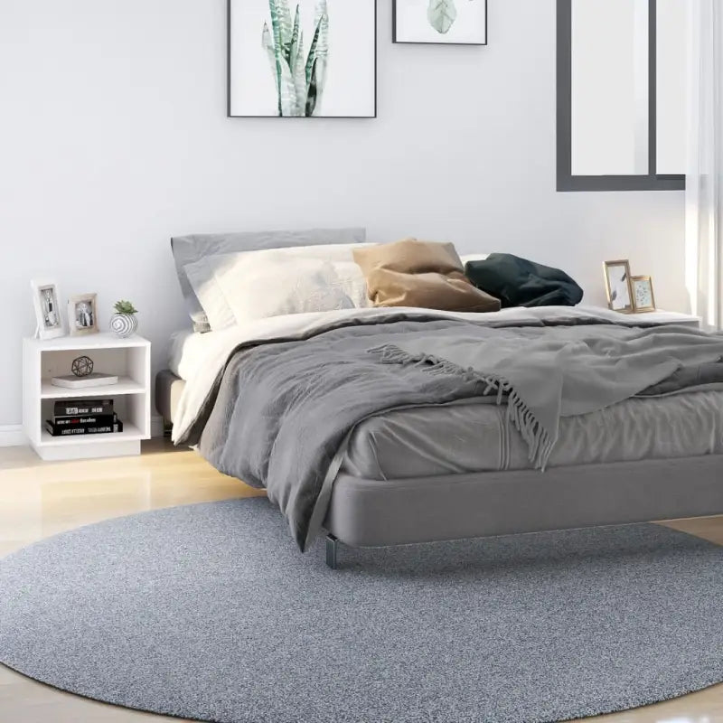 Houten nachtkastje van massief grenenhout met moderne charme - Wit / 2 - Nachtkastjes