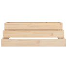 Houten plantenbak met trapsgewijs ontwerp van massief grenenhout - Bloempotten & plantenbakken