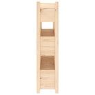 Houten plantenbak van massief grenenhout voor binnen en buiten gebruik - Bloempotten & plantenbakken