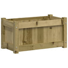 Houten plantenbakken van geïmpregneerd grenenhout voor tuin en balkon - Bloempotten & plantenbakken