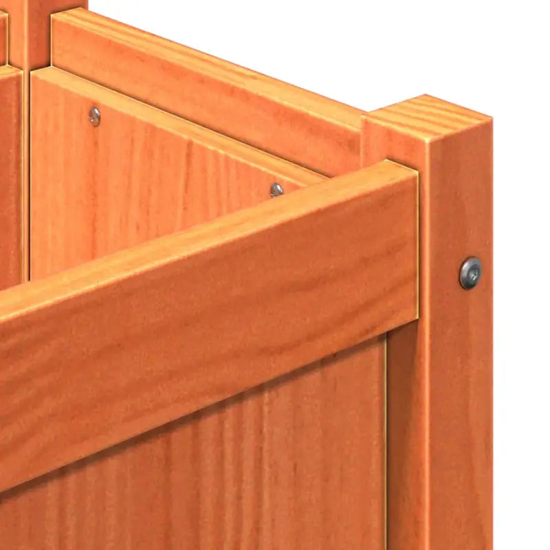 Houten plantenbakken van massief grenenhout voor tuin en terras - Bloempotten & plantenbakken