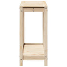 Houten plantenstandaard van massief grenenhout voor binnen en buiten - Plantenstandaarden