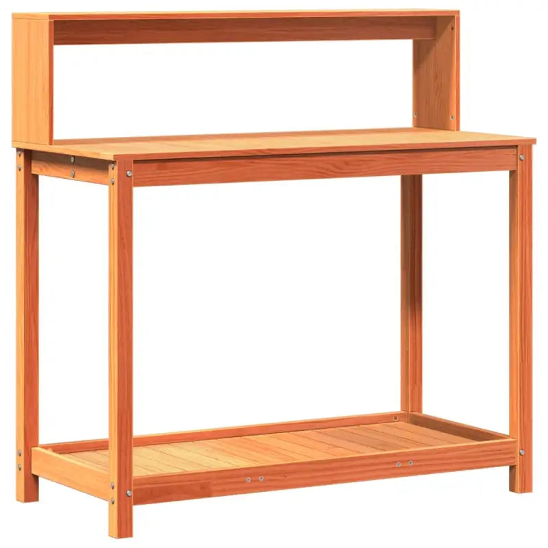 Houten Plantenstandaard van massief grenenhout voor binnen en buiten - Plantenstandaarden