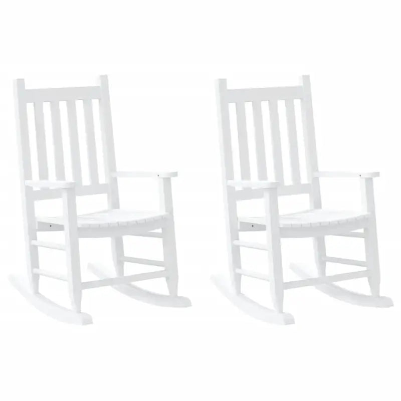 Houten Schommelstoel voor Buiten met Stevige Populierenhouten Frame - Schommelstoelen