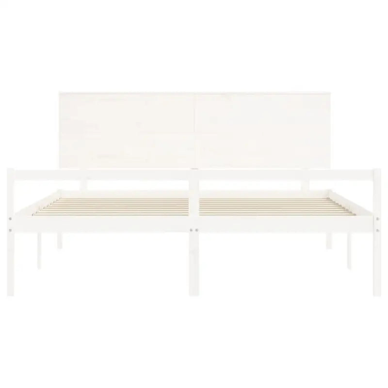 Houten seniorenbed met massief grenenhout voor een goede nachtrust - Bedden & bedframes