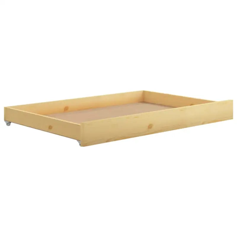 Houten slaapbank van massief grenenhout met comfortabele afmetingen - Bruin - Bedden & bedframes