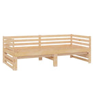 Houten Slaapbank van Massief Grenenhout met Goede Afmetingen - Bruin - Bedden & bedframes
