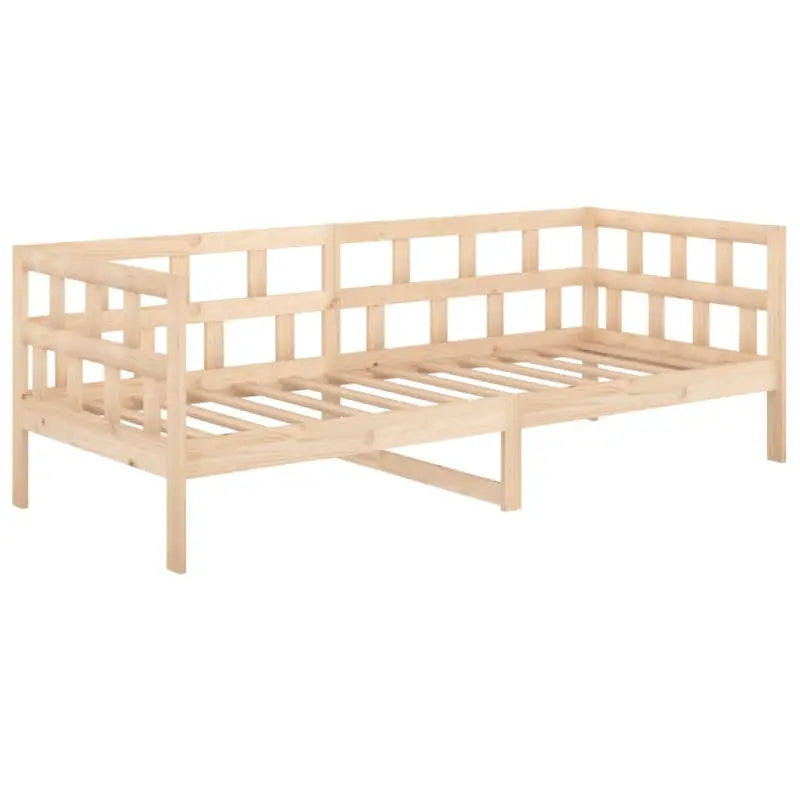 Houten slaapbank van massief grenenhout voor dag en nacht gebruik - Bedden & bedframes