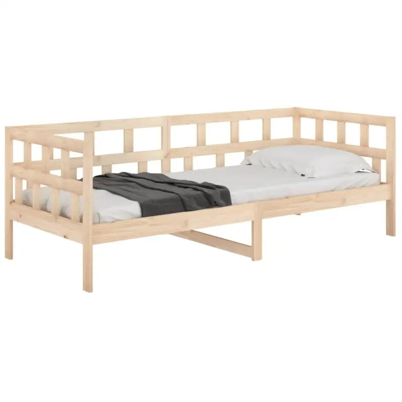 Houten slaapbank van massief grenenhout voor dag en nacht gebruik - Bedden & bedframes