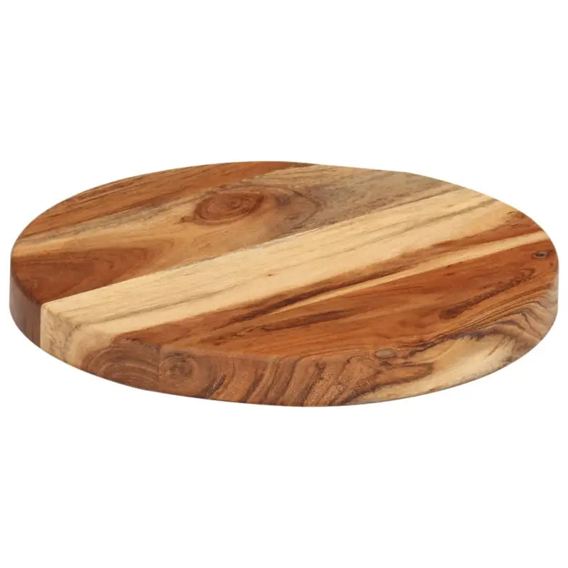 Houten snijplank van massief acaciahout voor in je keuken - 25 x 2.5 cm - Snijplanken