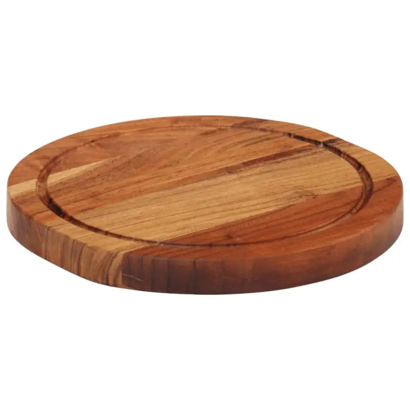Houten snijplank van massief acaciahout voor in je keuken - 25 x 2.5 cm - Snijplanken