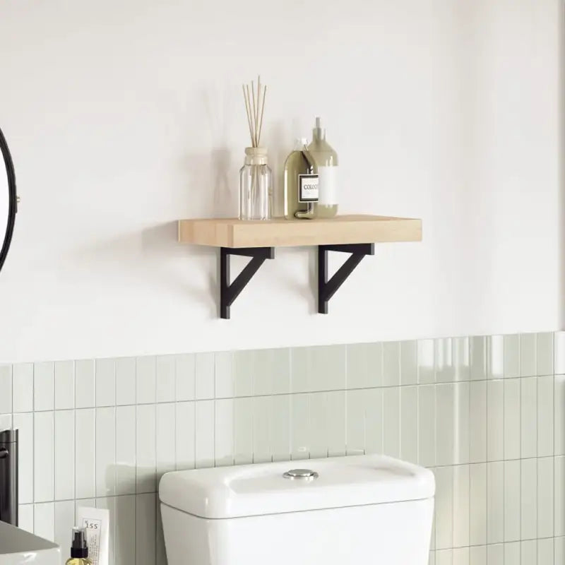 Houten tafelblad van massief acaciahout voor een frisse look - Naturel (onafgewerkt) / 40 x 20 x 4 cm / 1 - Tafelbladen