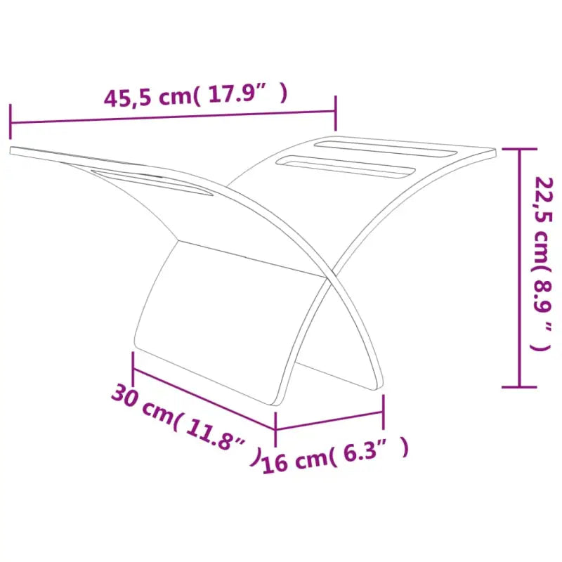 Houten Tijdschriftenrek voor Organisatie in Woonkamer en Eetkamer - Tijdschriftenrekken