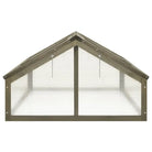 Houten Tuinkassen van massief vurenhout voor kruidenbescherming - Tuinkassen