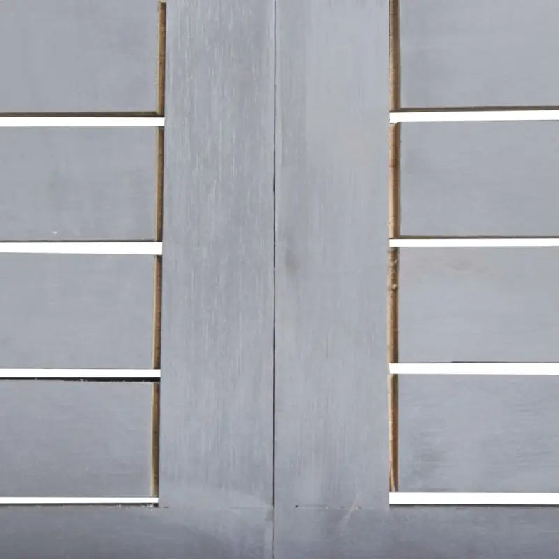 Houten tuinset van massief acaciahout met greywash afwerking - Tuinsets